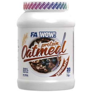 WOW ! Protein Oatmeal | 20% Protein - No Sugar Added - Шоколад 1000 г | FA Nutrition WOW ! Protein Oatmeal | 20% Protein - No Sugar Added - Шоколад 1000 г | FA Nutrition