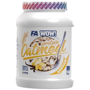WOW ! Protein Oatmeal | 20% Protein - No Sugar Added - Ванилия 1000 г | FA Nutrition