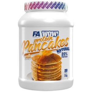 WOW ! Protein Pancakes | 20% Protein - No Sugar Added - Неовкусен 1000 г | FA Nutrition