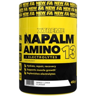Xtreme Napalm / Amino 13 + Electrolytes - Fruit Massage 450 г | FA Nutrition