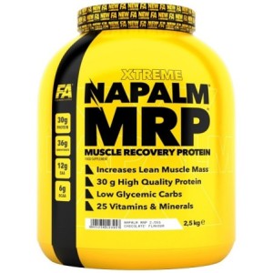Xtreme Napalm MRP | Muscle Recovery Protein - Meal Replacement - Фъстъчено масло 2500 г | FA Nutrition
