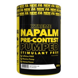 Xtreme Napalm Pre-Contest / Pumped - Stimulant Free - Диня 350 г | FA Nutrition