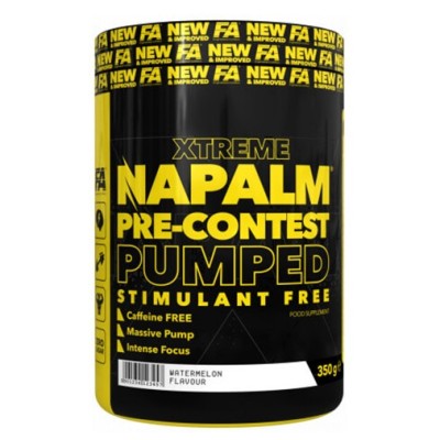 Xtreme Napalm Pre-Contest / Pumped - Stimulant Free - Манго с лимон 350 г | FA Nutrition