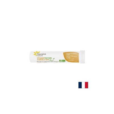 Витамин С (от Ацерола), БИО, 1000 mg х 20 смучещи таблетки | Fleurance Nature