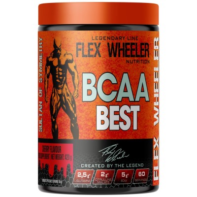 BCAA Best | with L-Glutamine & L-Citrulline Malate - Череша 420 г | Flex Wheeler Signature Series