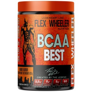 BCAA Best | with L-Glutamine & L-Citrulline Malate - Портокал 420 г | Flex Wheeler Signature Series