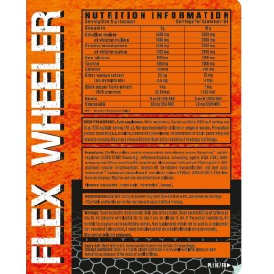 BOOM Pre-Workout Formula - Зелена ябълка 300 г | Flex Wheeler Signature Series