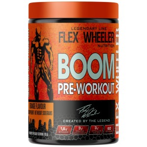 BOOM Pre-Workout Formula - Портокал 300 г | Flex Wheeler Signature Series
