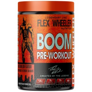 BOOM Pre-Workout Formula - Диня 300 г | Flex Wheeler Signature Series