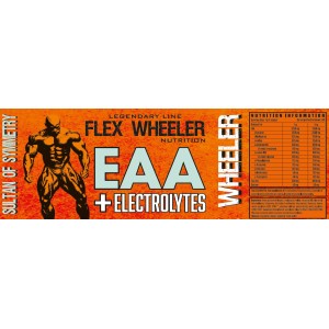 EAA + Electrolytes - Зелена ябълка 420 г | Flex Wheeler Signature Series