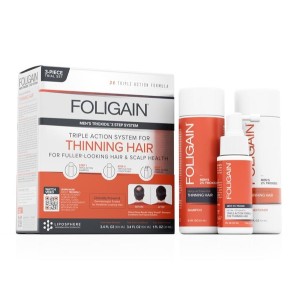 3 in 1 Men`s Triple Action Complete System for Thinning Hair | Foligain