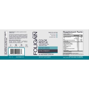 FOLIGAIN ANTIGRAY Против сиви коси 60 капсули | Foligain