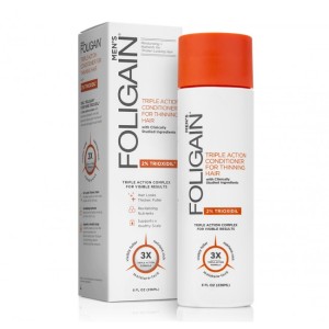 Men's Triple Action Conditioner for Thinning Hair 2% Trioxidil 236 мл | Foligain Men's Triple Action Conditioner for Thinning Hair 2% Trioxidil 236 мл | Foligain