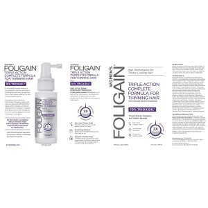 Women's Triple Action Complete Formula for Thinning Hair 10% Trioxidil 59 мл | Foligain Women's Triple Action Complete Formula for Thinning Hair 10% Trioxidil 59 мл | Foligain