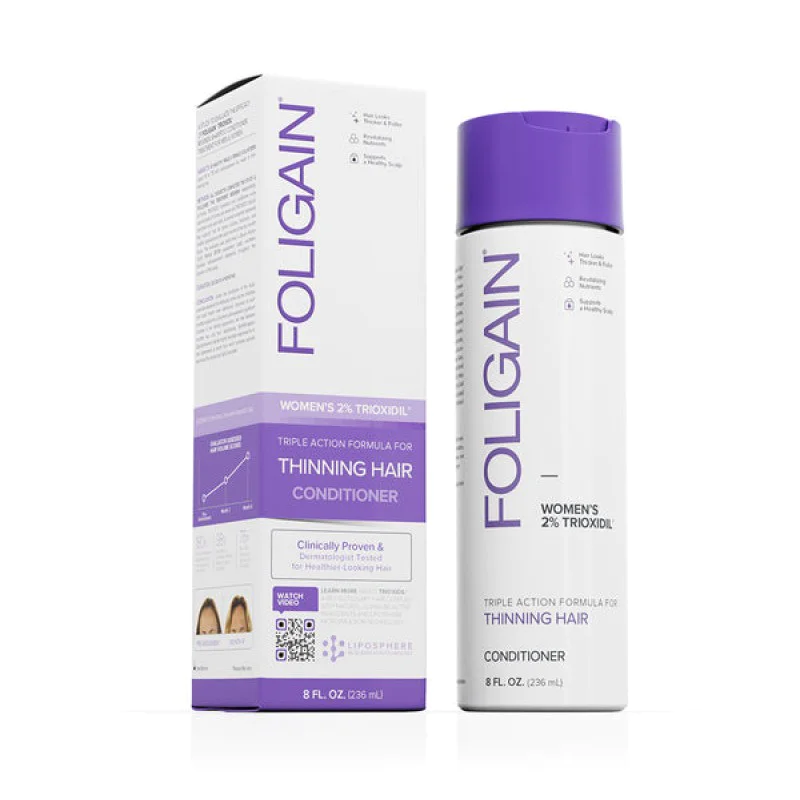 Women's Triple Action Conditioner for Thinning Hair 2% Trioxidil 236 мл | Foligain Women's Triple Action Conditioner for Thinning Hair 2% Trioxidil 236 мл | Foligain
