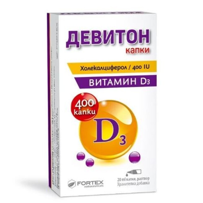 Deviton Drops 20 мл | Fortex Deviton Drops 20 мл | Fortex