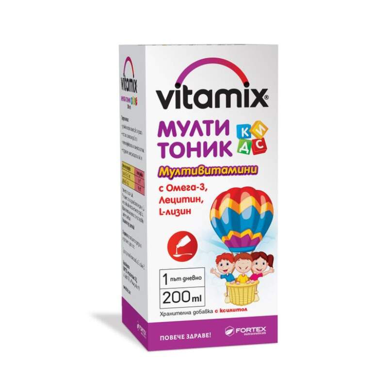 Vitamix Kids Multitonic Syrup 200 мл | Fortex