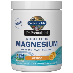 Dr. Formulated Whole Food Magnesium - Портокал 197 гр | Garden of Life