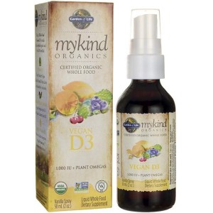 Mykind Organics Vegan D3 Спрей 58 мл | Garden of life