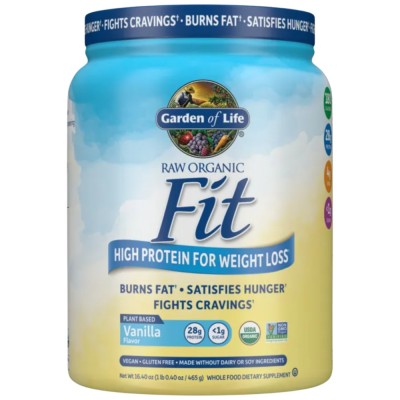 Raw Organic Fit | High Protein Weight Loss - Натурален 445 г | Garden of Life Raw Organic Fit | High Protein Weight Loss - Натурален 445 г | Garden of Life