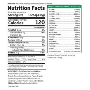 Sport Certified Grass Fed Whey Protein - Шоколад 640 г | Garden of Life
