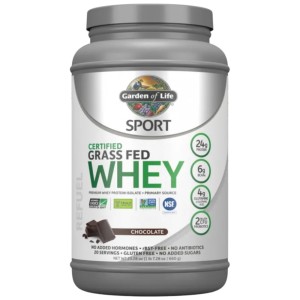 Sport Certified Grass Fed Whey Protein - Шоколад 640 г | Garden of Life