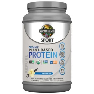 Sport Organic Plant-Based Protein - Шоколад 806 г | Garden of Life