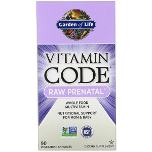 Vitamin Code Raw Prenatal 90 капсули | Garden of Life