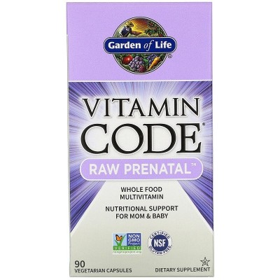 Vitamin Code Raw Prenatal 90 капсули | Garden of Life