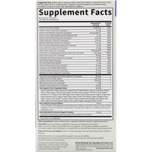 Vitamin Code Whole Food Multivitamin for Men 120 капсули | Garden Of Life
