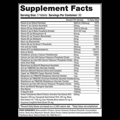 Anavite XT 90 таблетки | Gaspari Nutrition Anavite XT 90 таблетки | Gaspari Nutrition