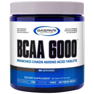 BCAA 6000 180 таблетки | Gaspari Nutrition