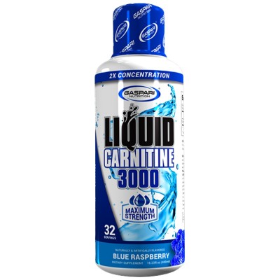 Liquid Carnitine 3000 - Синя малина 480 мл | Gaspari Nutrition Liquid Carnitine 3000 - Синя малина 480 мл | Gaspari Nutrition