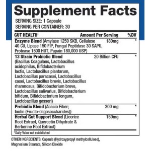 Proven Gut Health 30 капсули | Gaspari Nutrition