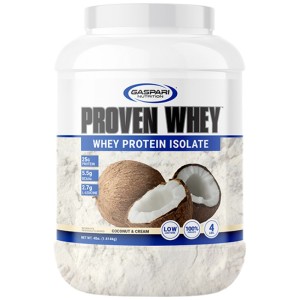 Proven Whey Protein Isolate - Кокос и крем 1814 гр | Gaspari Nutrition