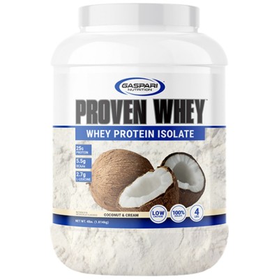 Proven Whey Protein Isolate - Кокос и крем 1814 гр | Gaspari Nutrition