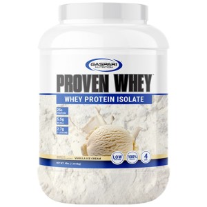 Proven Whey Protein Isolate - Ванилов сладолед 1814 гр | Gaspari Nutrition