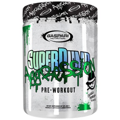 SuperPump Aggression / Pre-Workout - Jersey Mobster Italian Ice 360 г | Gaspari Nutrition