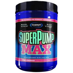 Superpump MAX - Розова Лимонада 640 г | Gaspari Nutrition