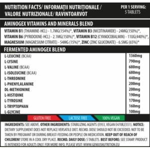 AminoGEX - 300 Таблетки | Genius Nutrition