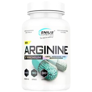 Arginine AKG - 90 капсули | Genius Nutrition