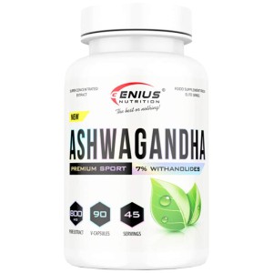 Ashwagandha - 90 капсули | Genius Nutrition