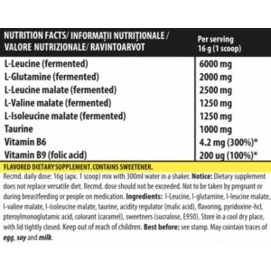 BCAA 811 / 8:1:1 - Зелена ябълка 400 г | Genius Nutrition