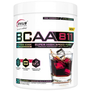 BCAA 811 / 8:1:1 - Кола 400 г | Genius Nutrition