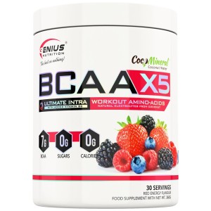 BCAA X5 - Червена енергия 360 г | Genius Nutrition