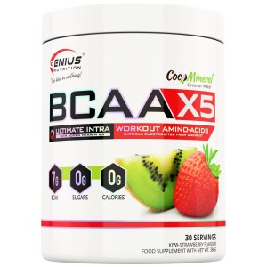 BCAA X5 - Ягода и Киви 360 г | Genius Nutrition BCAA X5 - Ягода и Киви 360 г | Genius Nutrition