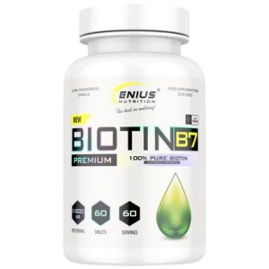 Biotin B7 - 60 Таблетки | Genius Nutrition