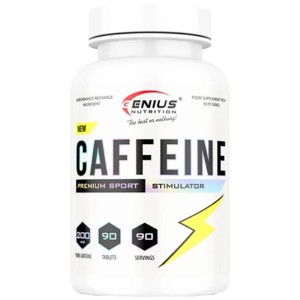 Caffeine - 90 Таблетки | Genius Nutrition Caffeine - 90 Таблетки | Genius Nutrition