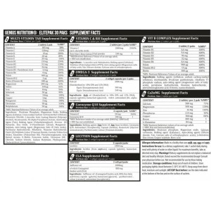 Elite Pak - 30 Пакета | Genius Nutrition