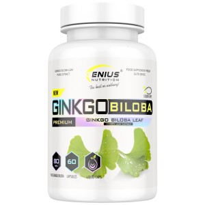Ginkgo Biloba - 60 капсули | Genius Nutrition